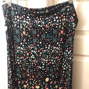 Lularoe Azure Skirt 3xl